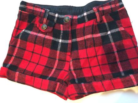 Teplé kraťase, veľ.128,6 eur, next,128