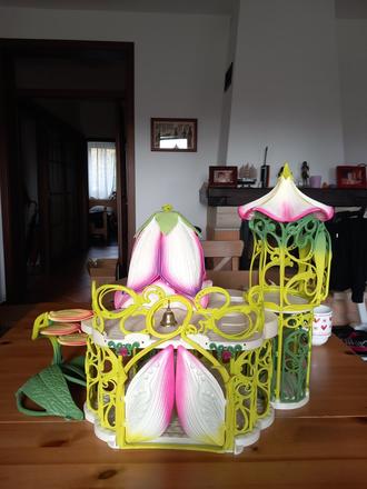 Schleich magický elfi hrad so svetlom,