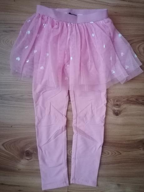 Teplé legíny so sukničkou, lupilu,122 / 128