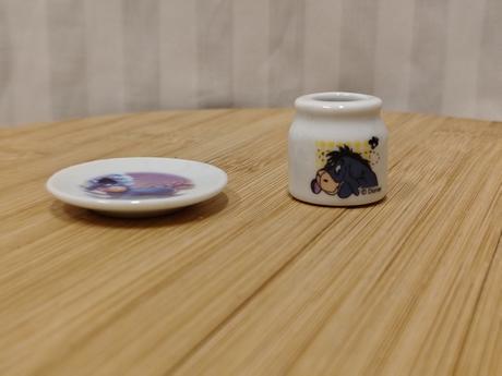 Zb mini porcelán pre bábik oslík ijáčik 2ks disney,