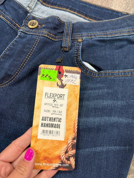 Flexport damske tmavomodre skinny rifle 30/32, l