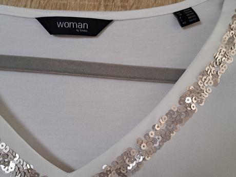 Dámske blúzkové tričko/tunika, tchibo,l