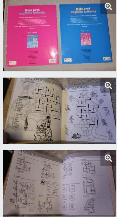 Moje prve anglicke krizovky,