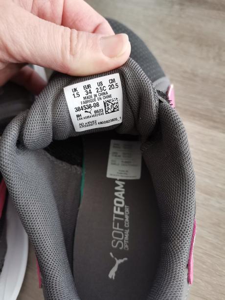 Perfektné botasky puma, puma,34