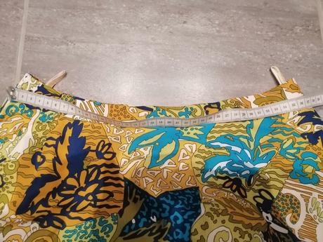 Pestrá sukňa s podšívkou vs-m, s