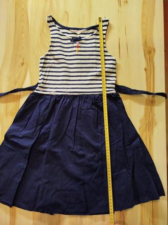 Námornícke šaty, h&m,122
