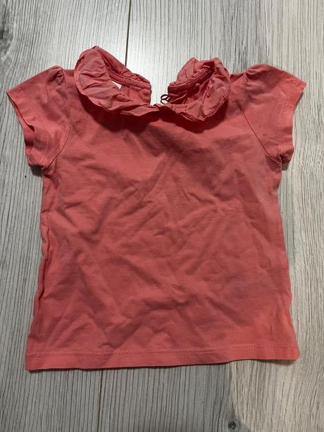 Ružové tričko s golierom, next,86