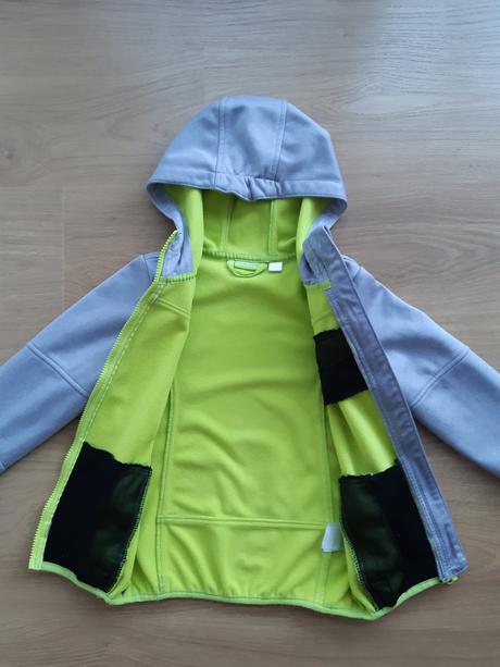 Detská softshellová bunda, crivit,116