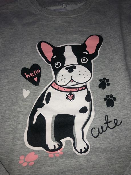 Mikina s buldočkom, reserved,164