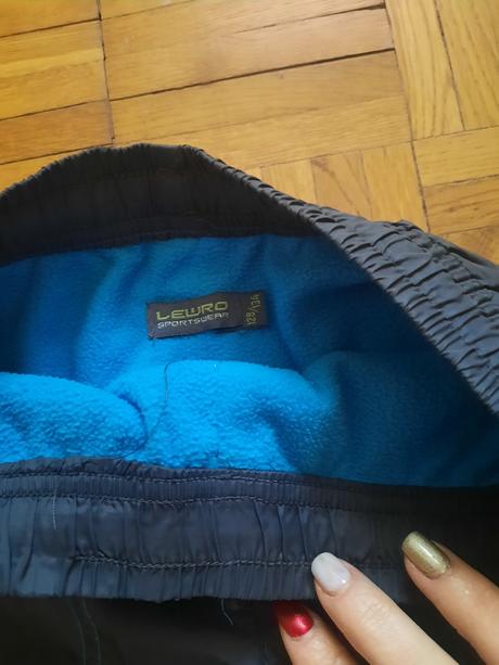 Chlapčenské zateplené nohavice, lewro,128