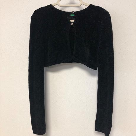 Bolerko čierne dievčenské benetton č.128/134, 8-9y, benetton,128