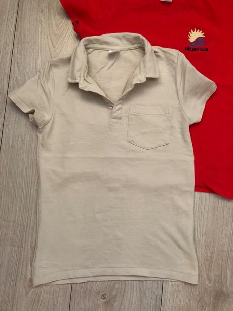 Trička s krátkym rukavom/bez rukávov 14ks, f&f,128