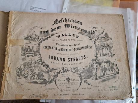 Noty 140rocne straus,