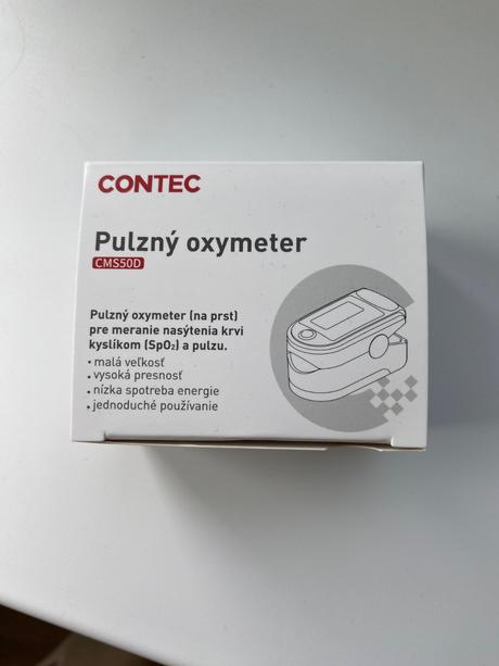 Pulzný oxymeter na prst, 