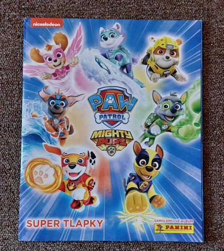 Album paw patrol super labky,