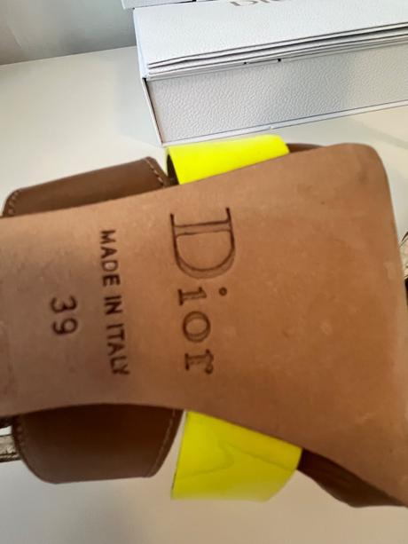 Christian dior topanky, 39