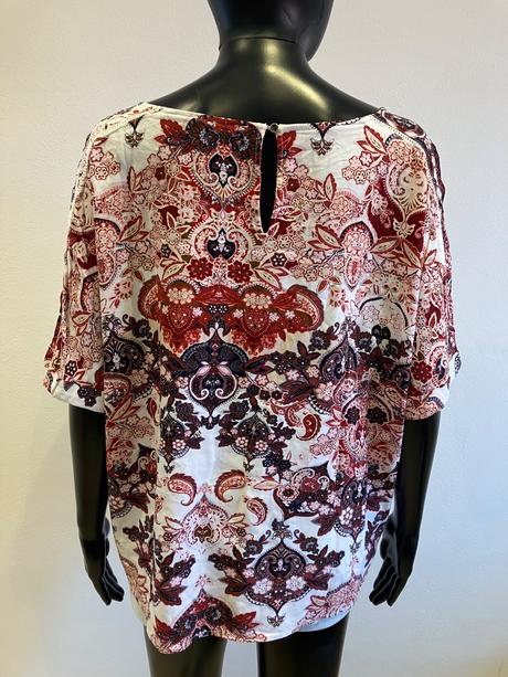 Dámska vzorovaná blúzka s.oliver (46), s.oliver,xxxl