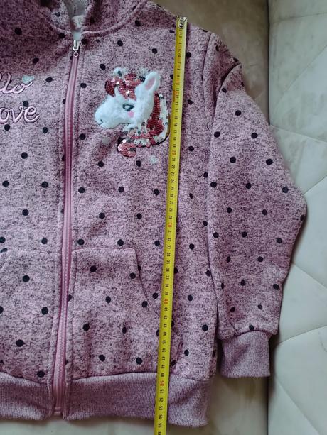 Mikina zateplená, 158