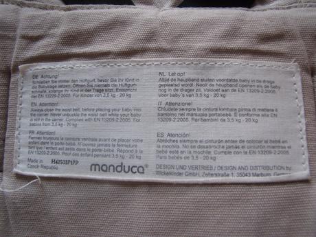 Ergonomický nosič manduca, manduca