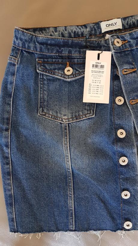 Riflová sukňa only, only,m