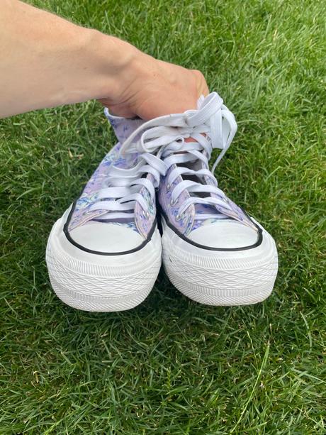 Platenky s kvetmi, decathlon,36