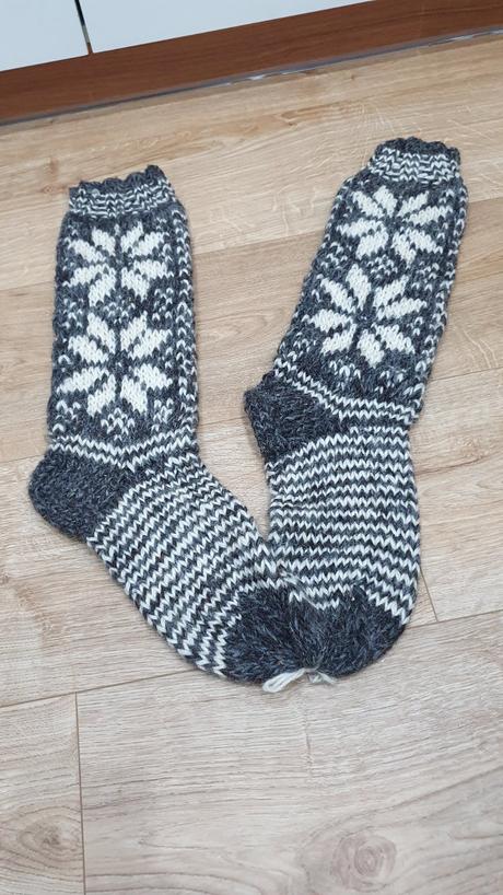 Vlnené pánske ponožky, 44