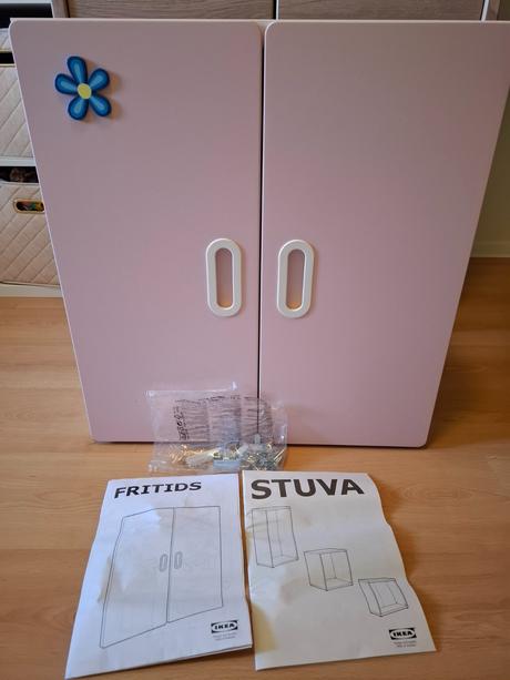 Skrinka z kolekcie ikea stuva, dvierka fritids,