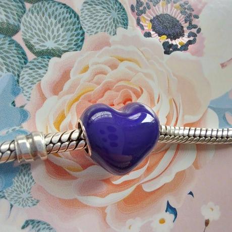 Prívesok fialkové srdce, 