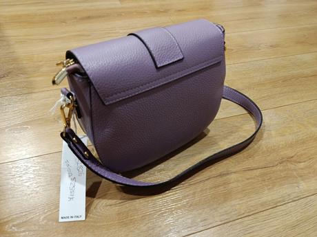 Kabelka crossbody lila fialová, 