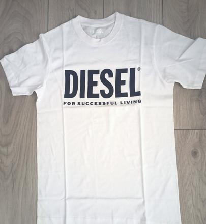 Diesel pánske tričko biele m, diesel,m