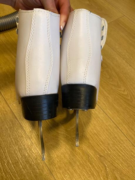 Ľadové krasokorcule korčule na ľad 31 biele, 31