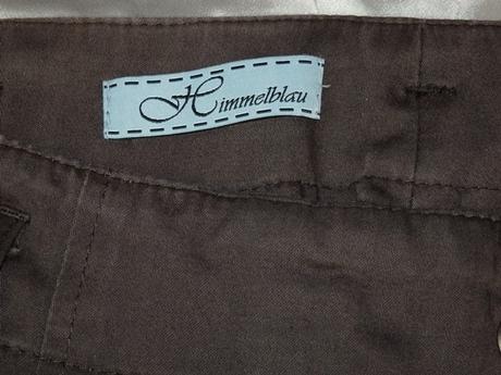 Luxusné tmavohnedé nohavice, 42