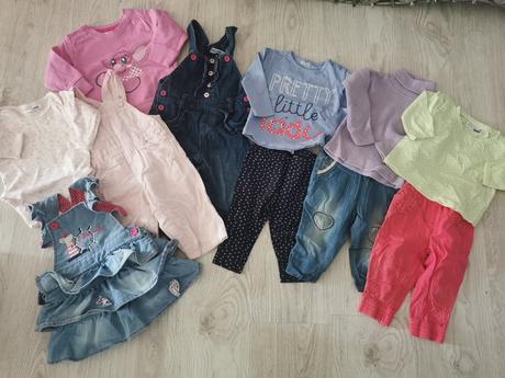 Balík oblečenia 6-9mesiacov, 68–80