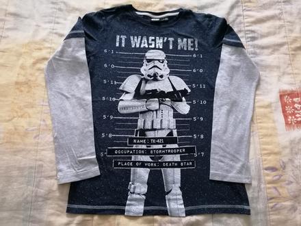 Chlapčenské tričko s dlhým rukávom 152 cm, 152