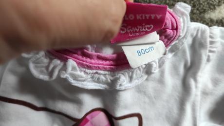 Tricko hello kitty velkost 1 rok, sanrio,80