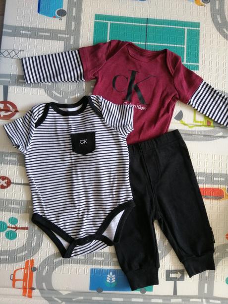 Súprava body a nohavice, calvin klein,62