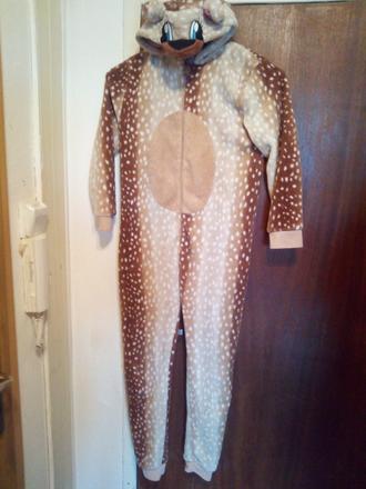 Kostým overál - bambi,