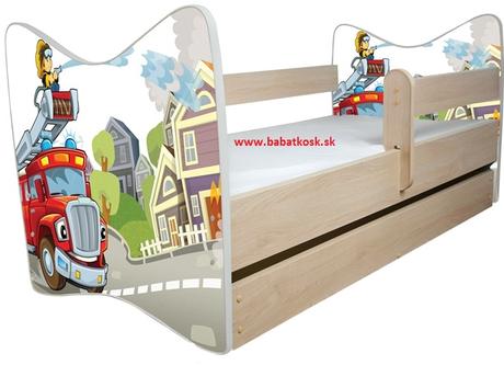 Detská posteľ oskar 140x 70+ matrac, šírka (cm): 70,dĺžka (cm): 140