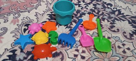 Hračky do piesku,