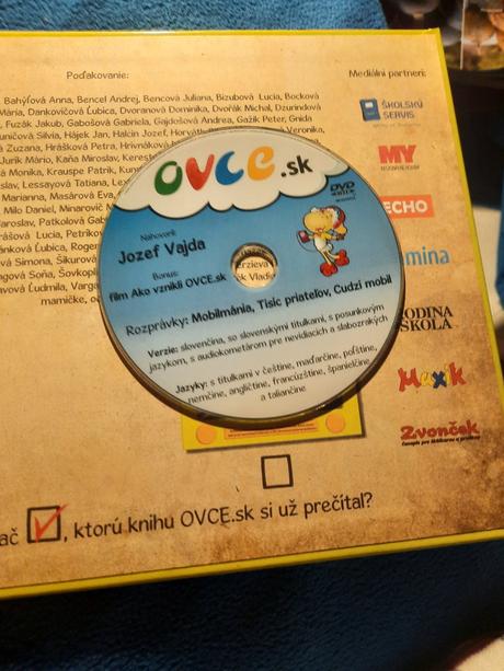 Ovce kniha s cd, nástrahy internetu,