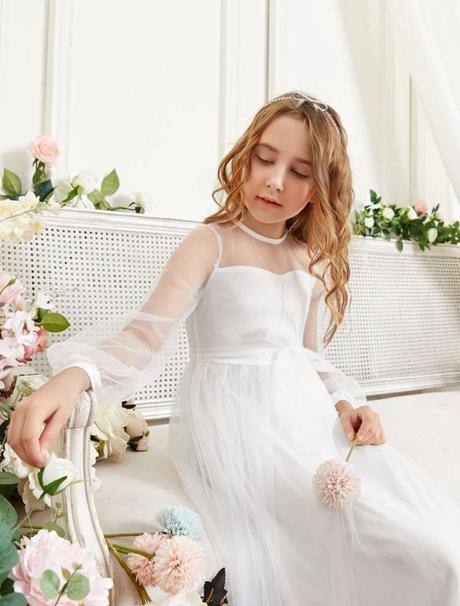 Biele šaty aj na prijímanie, 128 / 134 / 146 / 152