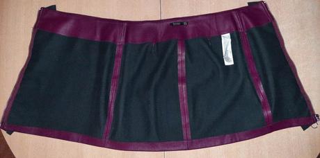 Nová kožená (koženková)  sukňa bershka  veľ.s, bershka,s