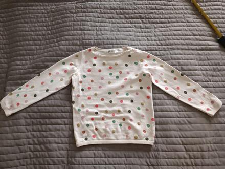 Bodkovany svetrik h&m, h&m,110