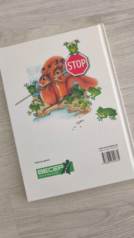 Detská rozprávková kniha o dopravných značkách, 