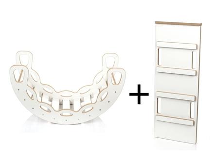 Hojdačka+ stena/šmýkľavka montessori 14, 