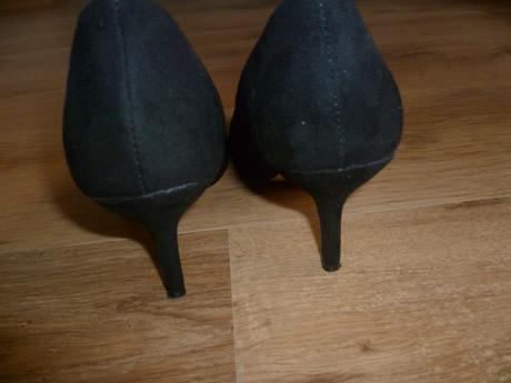 Semišové lodičky, h&m,37