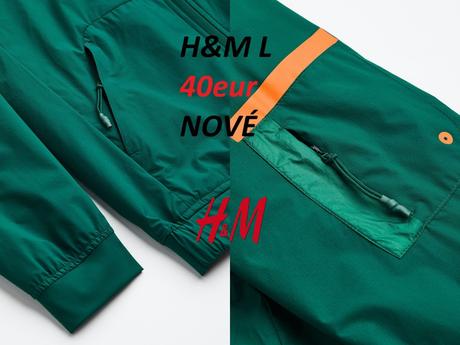 Zimná bunda hm, bombéra hm, h&m,l