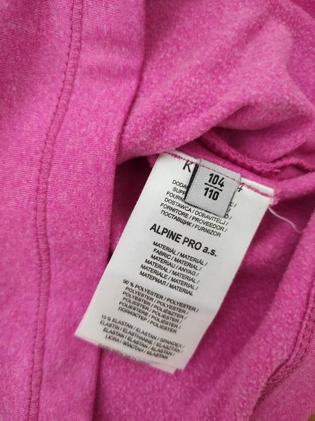 Rýchloschnúce tričko, alpine pro,104