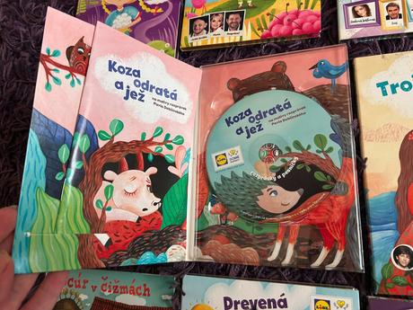 Sada rozpravkových cd lidl - 18 ks,