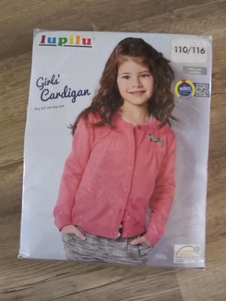 Dievčenský svetrík - nový, lupilu,110